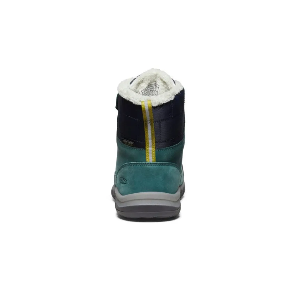 Fashion Little Kids' Kanibou Waterproof Winter Boot | Deep Lagoon/Jazzy Kids Boots