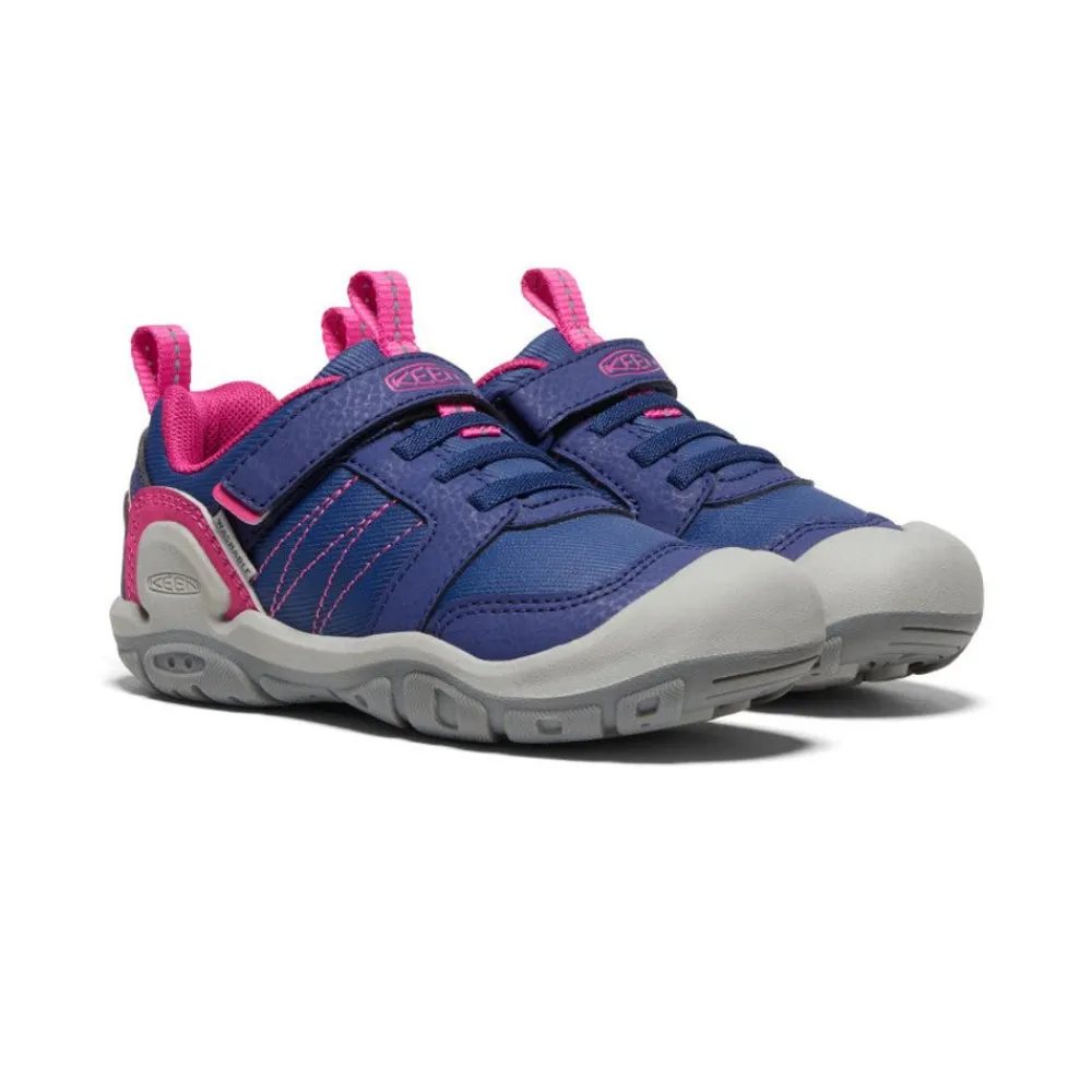 Clearance Little Kids' Knotch Peak Sneaker | Blue Depths/Pink Peacock Kids Shoes
