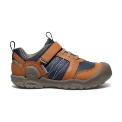Fashion Little Kids' Knotch Peak Sneaker | Maple/Sky Captain Kids Shoes