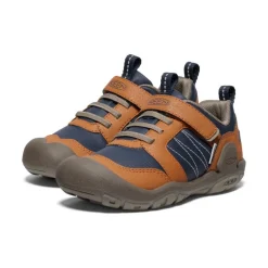 Fashion Little Kids' Knotch Peak Sneaker | Maple/Sky Captain Kids Shoes