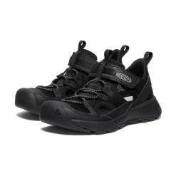 Hot Little Kids' Motozoa Sandal | Black/Alloy Kids Sandals