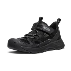 Hot Little Kids' Motozoa Sandal | Black/Alloy Kids Sandals