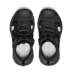 Hot Little Kids' Motozoa Sandal | Black/Alloy Kids Sandals