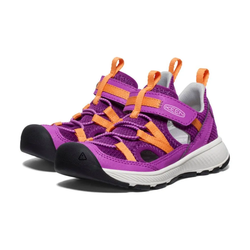 New Little Kids' Motozoa Sandal | Willowherb/Tangerine Kids Sandals