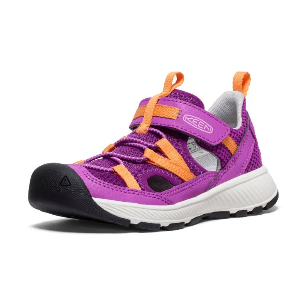 New Little Kids' Motozoa Sandal | Willowherb/Tangerine Kids Sandals
