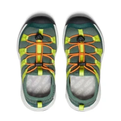 Online Little Kids' Motozoa Sneaker | Sea Moss/Scarlet Ibis Kids Shoes