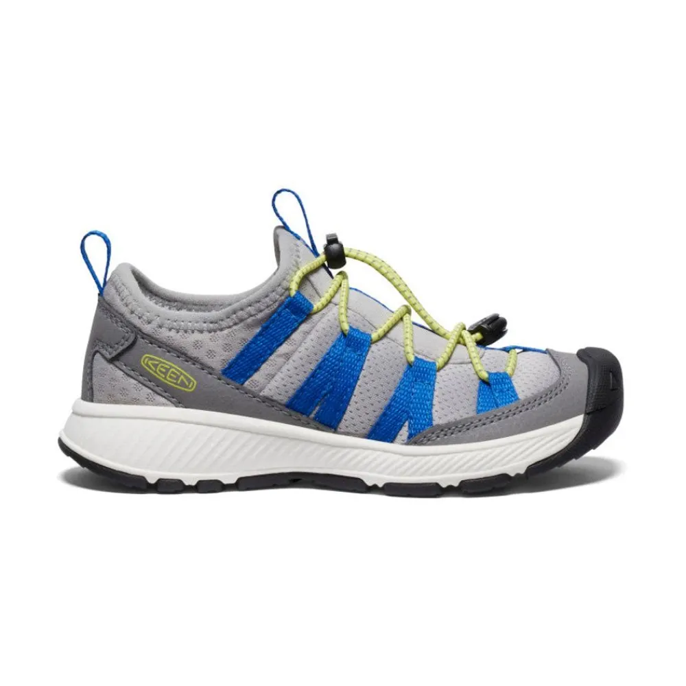 Fashion Little Kids' Motozoa Sneaker | Steel Grey/Evening Primrose Kids Shoes