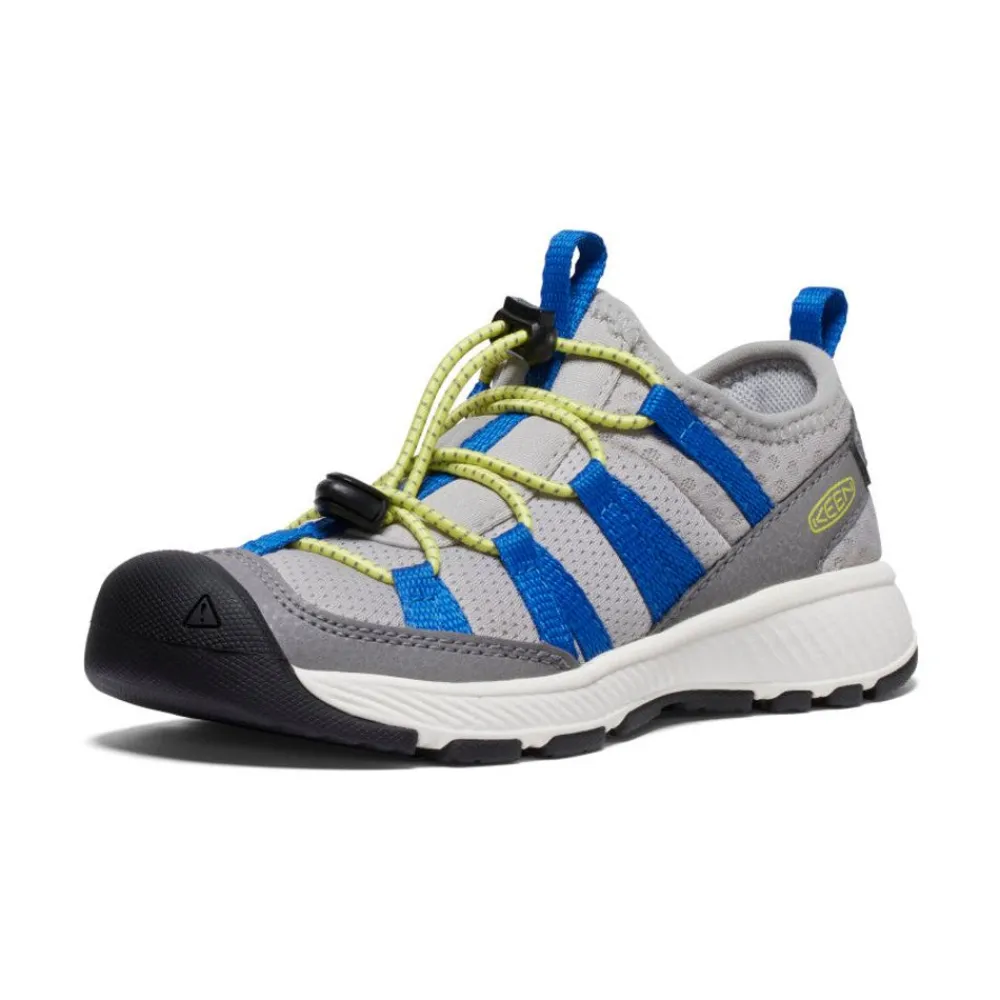 Fashion Little Kids' Motozoa Sneaker | Steel Grey/Evening Primrose Kids Shoes