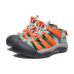 Fashion Little Kids' Newport Boundless Sandal | Granite Green/Scarlet Ibis Kids Sandals