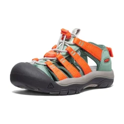 Fashion Little Kids' Newport Boundless Sandal | Granite Green/Scarlet Ibis Kids Sandals