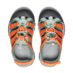Fashion Little Kids' Newport Boundless Sandal | Granite Green/Scarlet Ibis Kids Sandals