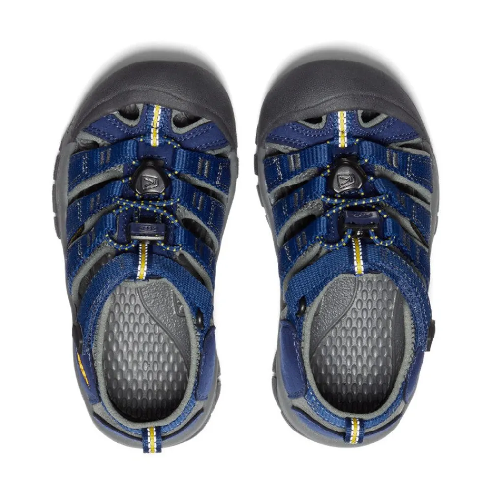 Fashion Little Kids' Newport H2 | Blue Depths/Gargoyle Kids Sandals