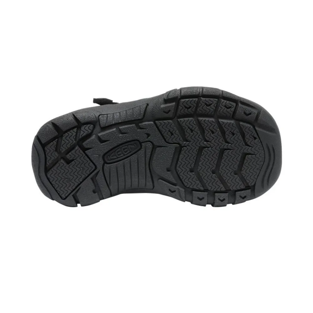 New Little Kids' Newport H2 | Black/Lime Green Kids Sandals