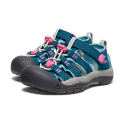 New Little Kids' Newport H2 | Legion Blue/Hot Pink Kids Sandals