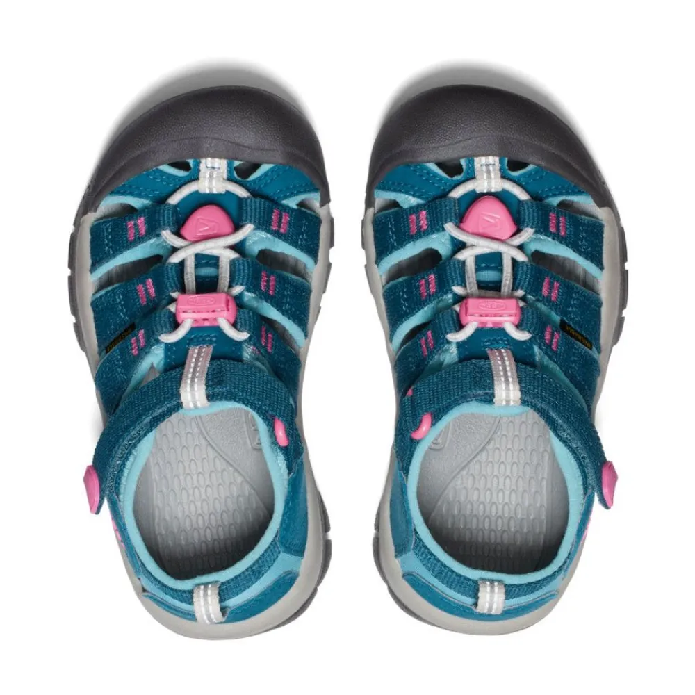 New Little Kids' Newport H2 | Legion Blue/Hot Pink Kids Sandals