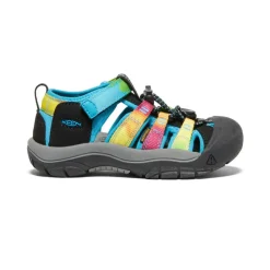 Fashion Little Kids' Newport H2 | Rainbow Tie Dye Kids Sandals