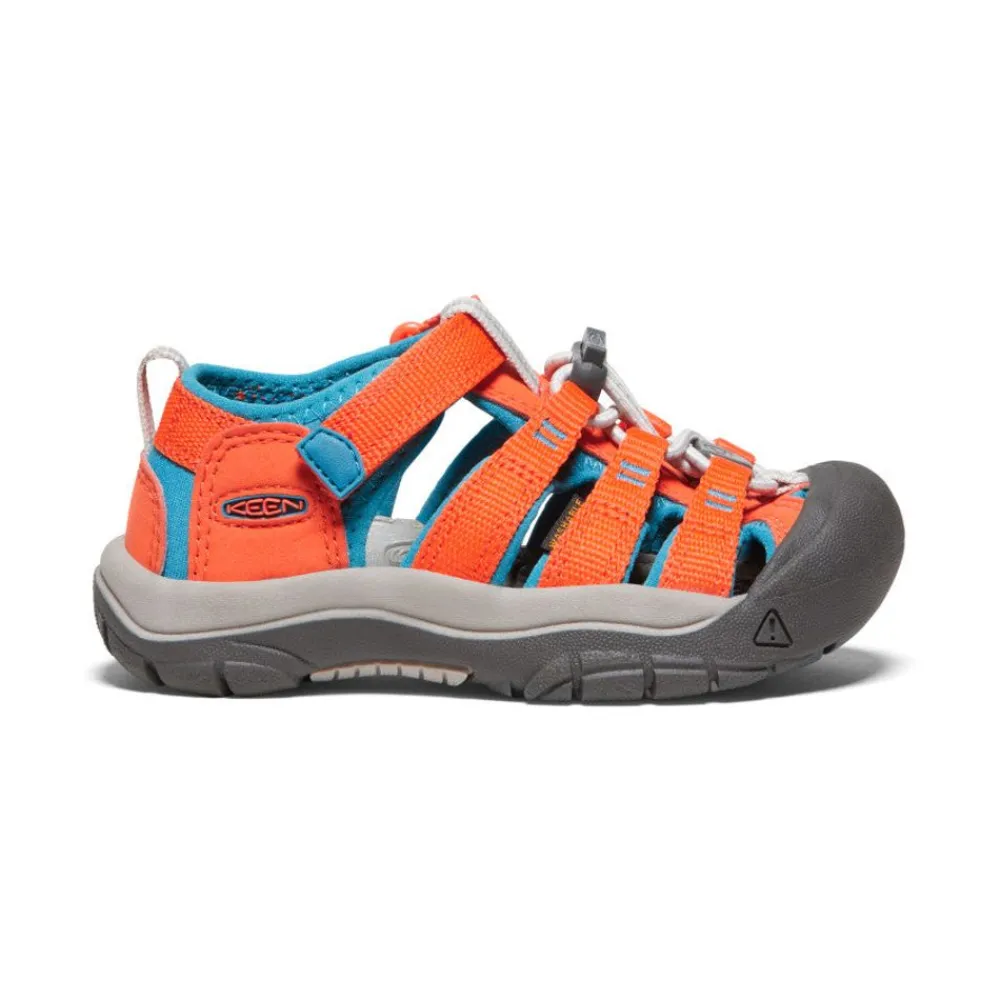 Online Little Kids' Newport H2 | Safety Orange/Fjord Blue Kids Sandals