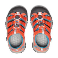 Online Little Kids' Newport H2 | Safety Orange/Fjord Blue Kids Sandals