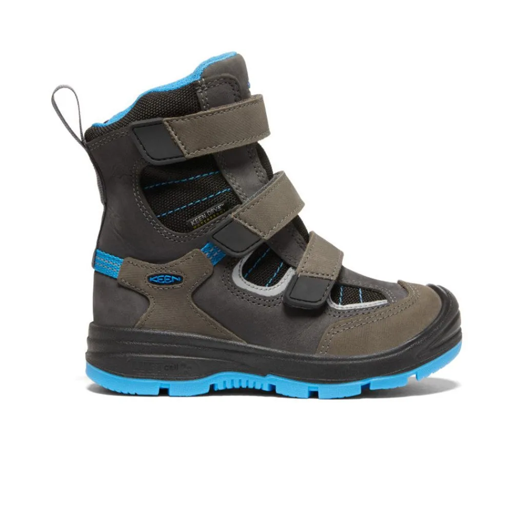 New Little Kids' Redwood Winter Waterproof Boot | Raven/Magnet Kids Boots