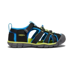 Sale Little Kids' Seacamp Ii Cnx | Black/Brilliant Blue Kids Sandals