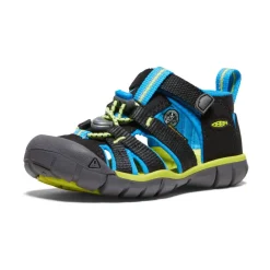 Sale Little Kids' Seacamp Ii Cnx | Black/Brilliant Blue Kids Sandals