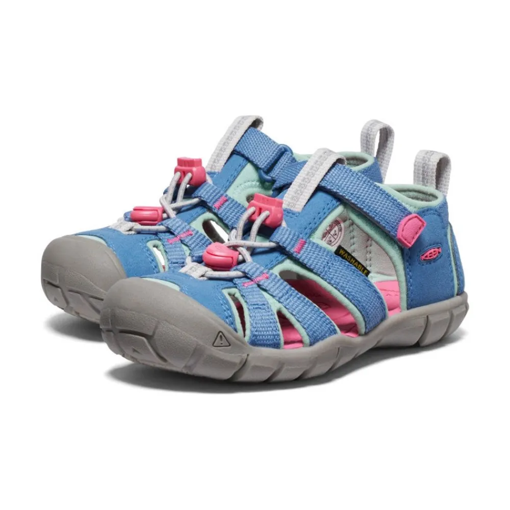 Discount Little Kids' Seacamp Ii Cnx | Coronet Blue/Hot Pink Kids Sandals
