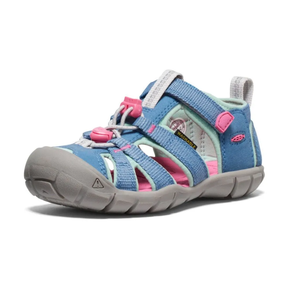 Discount Little Kids' Seacamp Ii Cnx | Coronet Blue/Hot Pink Kids Sandals