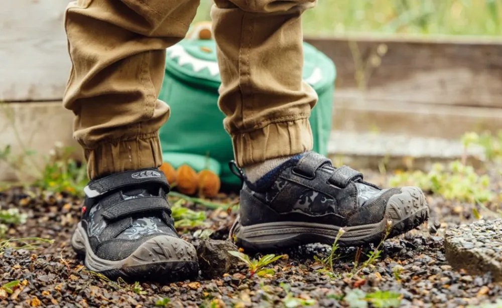 Hot Little Kids' Speed Hound | Black/Camo Kids Shoes