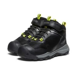 New Little Kids' Wanduro Waterproof Boot | Black/Silver Kids Boots