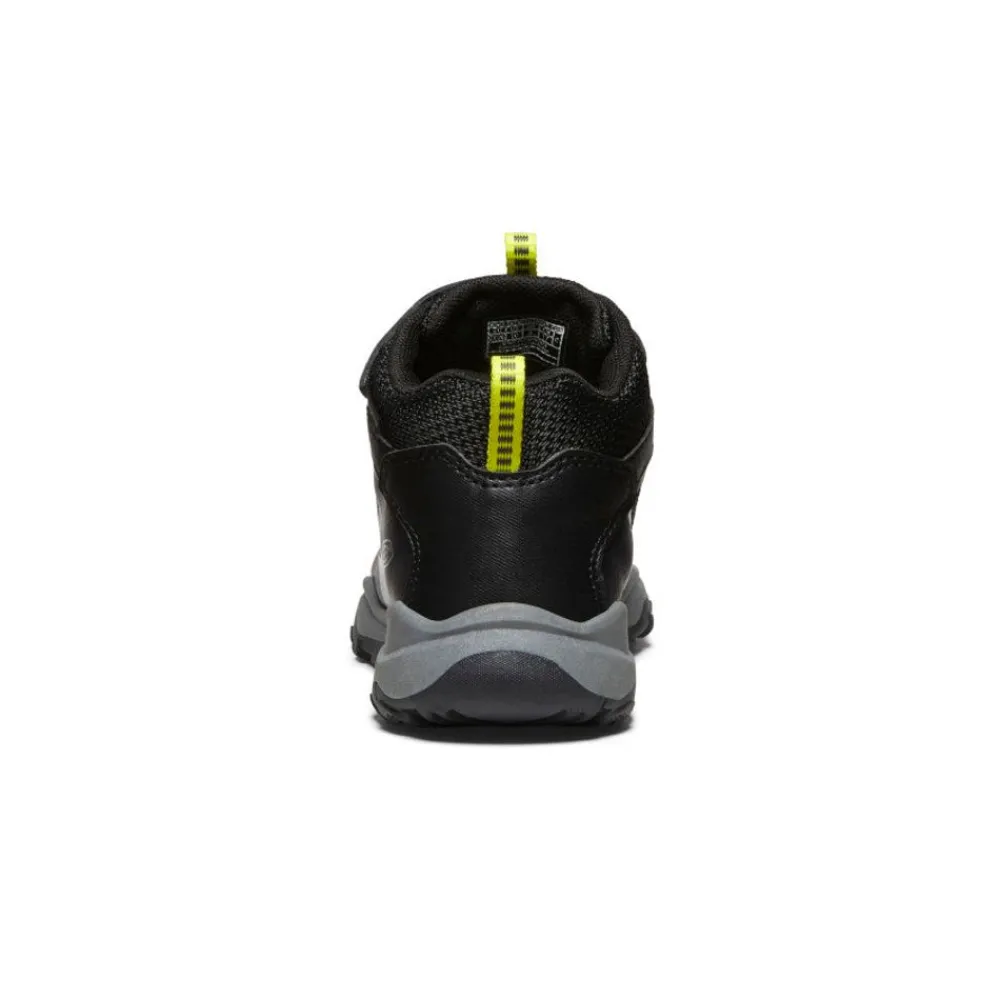 New Little Kids' Wanduro Waterproof Boot | Black/Silver Kids Boots
