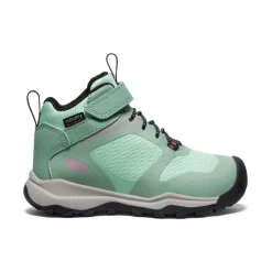 Fashion Little Kids' Wanduro Waterproof Boot | Granite Green/Ibis Rose Kids Boots