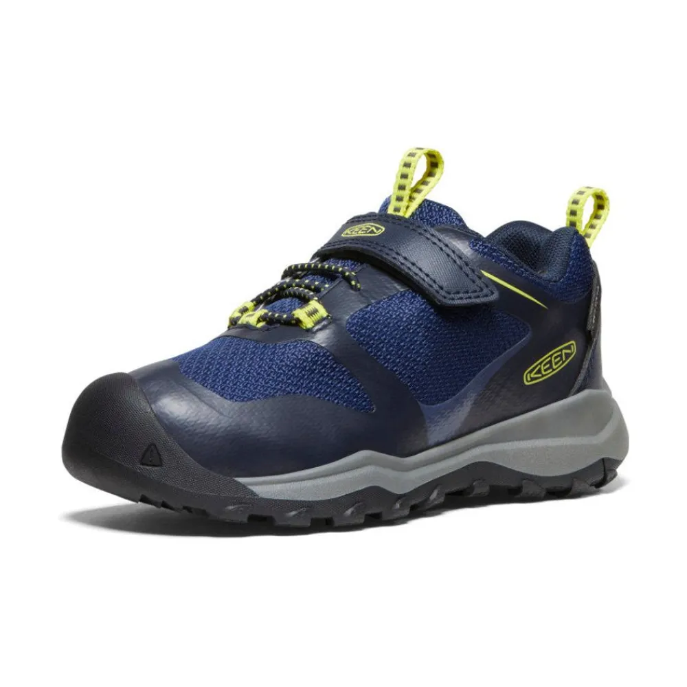 Hot Little Kids' Wanduro Waterproof Shoe | Sky Captain/Evening Primrose Kids Shoes