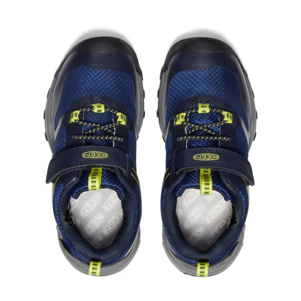 Hot Little Kids' Wanduro Waterproof Shoe | Sky Captain/Evening Primrose Kids Shoes