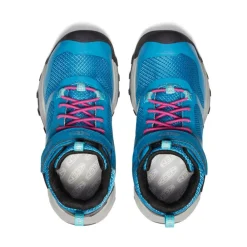 Fashion Little Kids' Wanduro Waterproof Boot | Fjord Blue/Fuchsia Purple Kids Boots