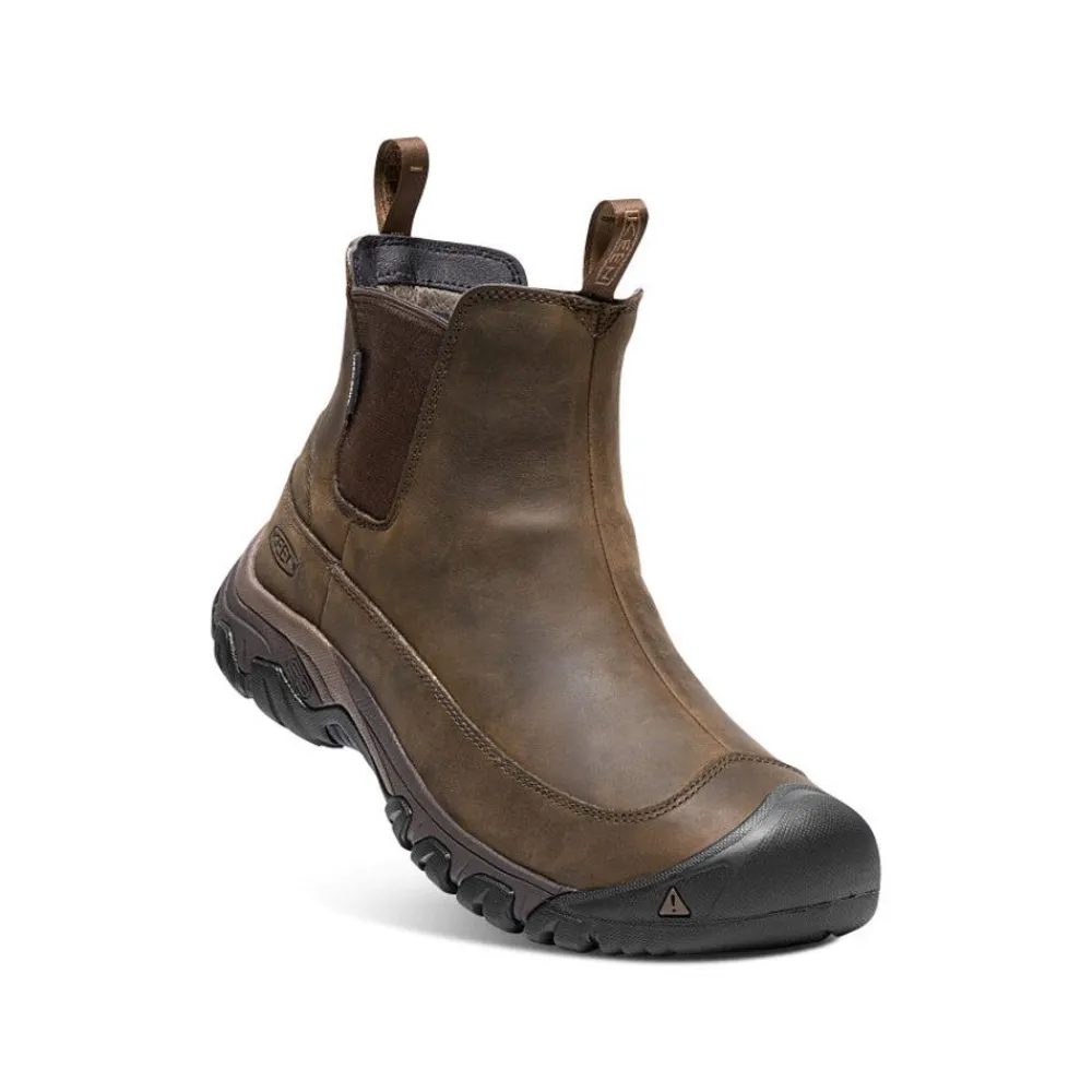 Fashion Men'S Anchorage Iii Waterproof Boot | Dark Earth/Mulch Men Slip-Ons