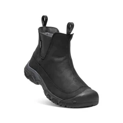 Hot Men'S Anchorage Iii Waterproof Boot | Black/Raven Men Slip-Ons