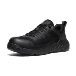 Fashion Men'S Arvada Esd Work Sneaker (Carbon-Fiber Toe) | Black/Black Men Work Boots & Shoes