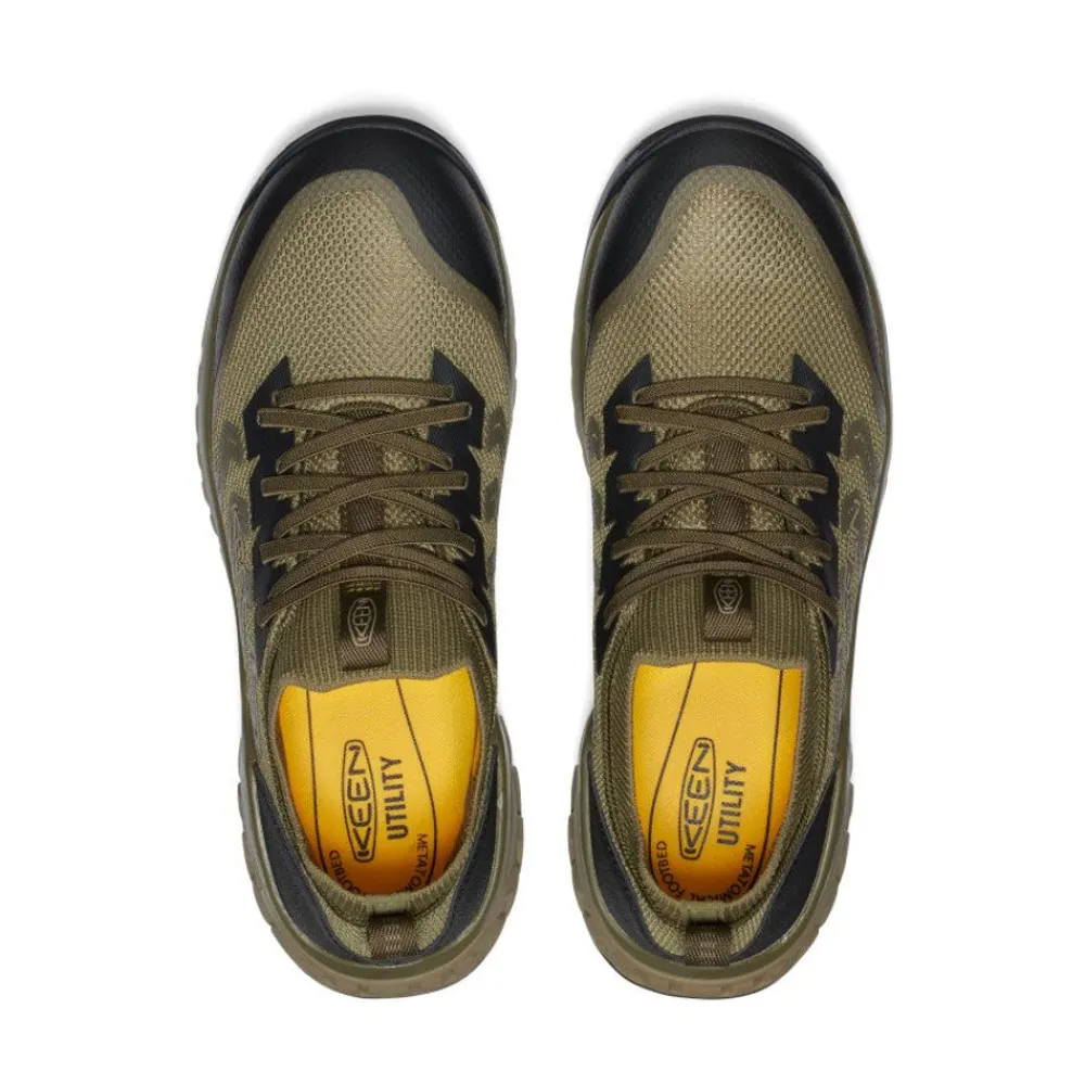 New Men'S Arvada Shift Work Sneaker (Carbon-Fiber Toe) | Martini Olive/Black Men Work Boots & Shoes