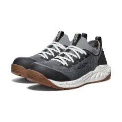 Hot Men'S Arvada Shift Work Sneaker (Carbon-Fiber Toe) | Steel Grey/Gum Men Work Boots & Shoes