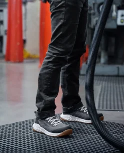 Hot Men'S Arvada Shift Work Sneaker (Carbon-Fiber Toe) | Steel Grey/Gum Men Work Boots & Shoes