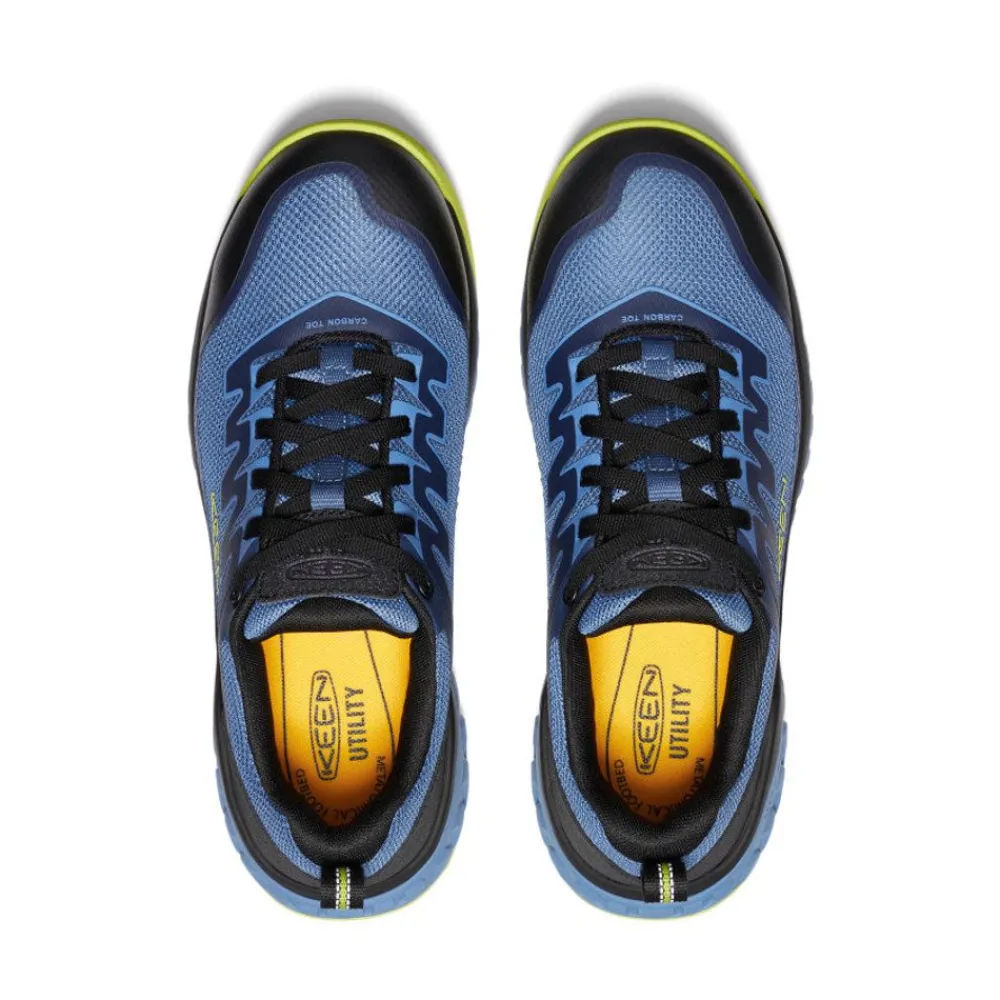 Best Men'S Arvada Work Sneaker (Carbon-Fiber Toe) | Naval Academy/Evening Primrose Men Work Boots & Shoes