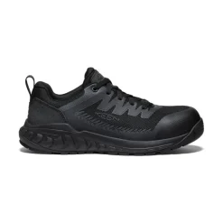 Discount Men'S Arvada Work Sneaker (Carbon-Fiber Toe) | Black/Black Men Work Boots & Shoes