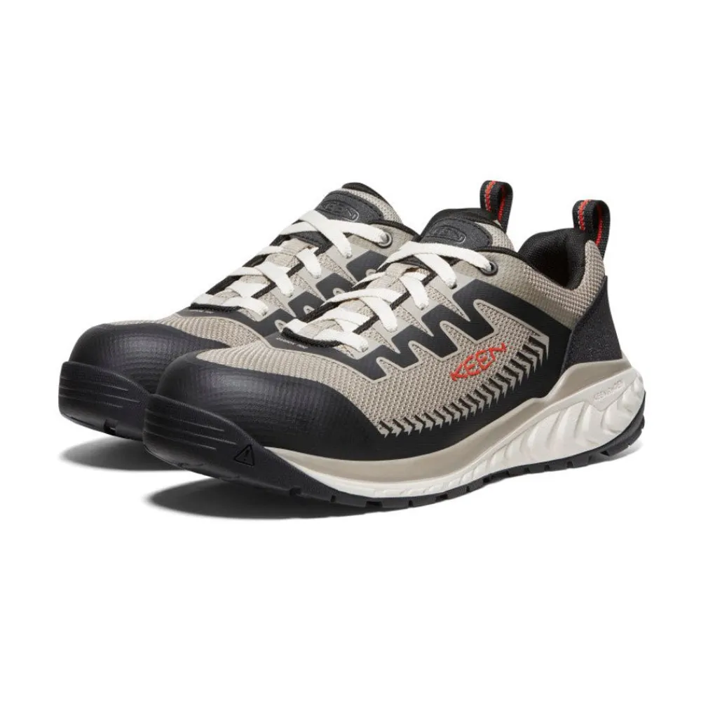 New Men'S Arvada Work Sneaker (Carbon-Fiber Toe) | Plaza Taupe/Black Men Work Boots & Shoes