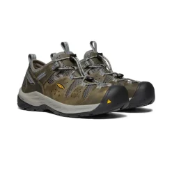 Best Men'S Atlanta Cool Ii Esd (Steel Toe) | Gargoyle/Midnight Navy Men Work Boots & Shoes