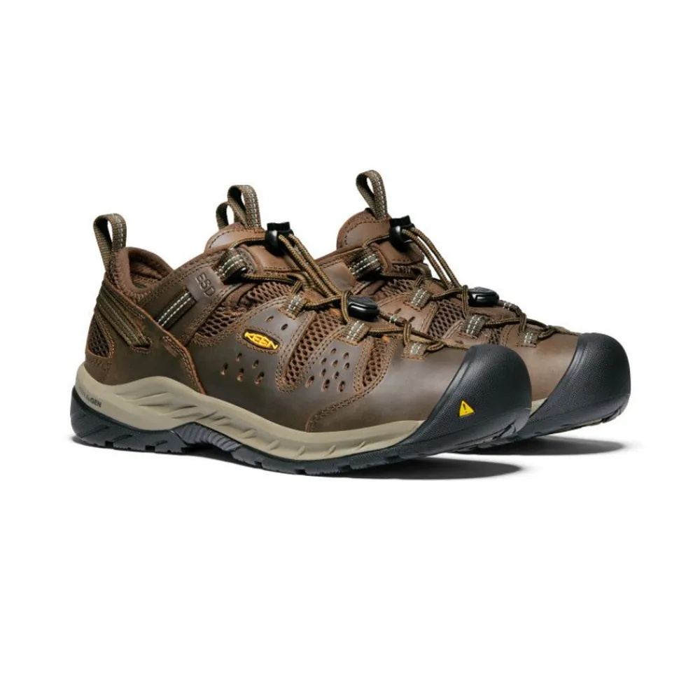 Hot Men'S Atlanta Cool Ii Esd (Soft Toe) | Cascade Brown/Forest Night Men Work Boots & Shoes