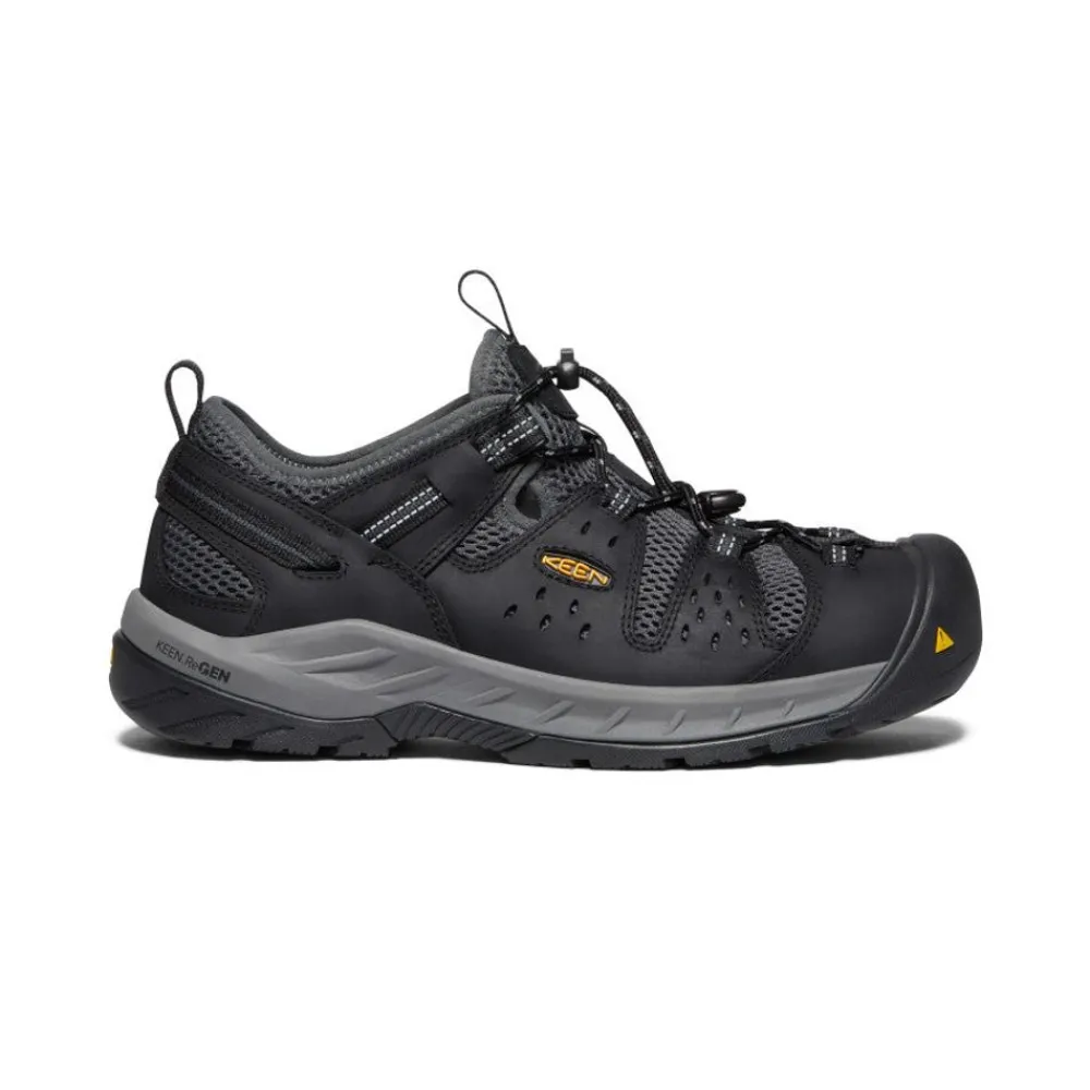 Sale Men'S Atlanta Cool Ii (Steel Toe) | Black/Dark Shadow Men Work Boots & Shoes