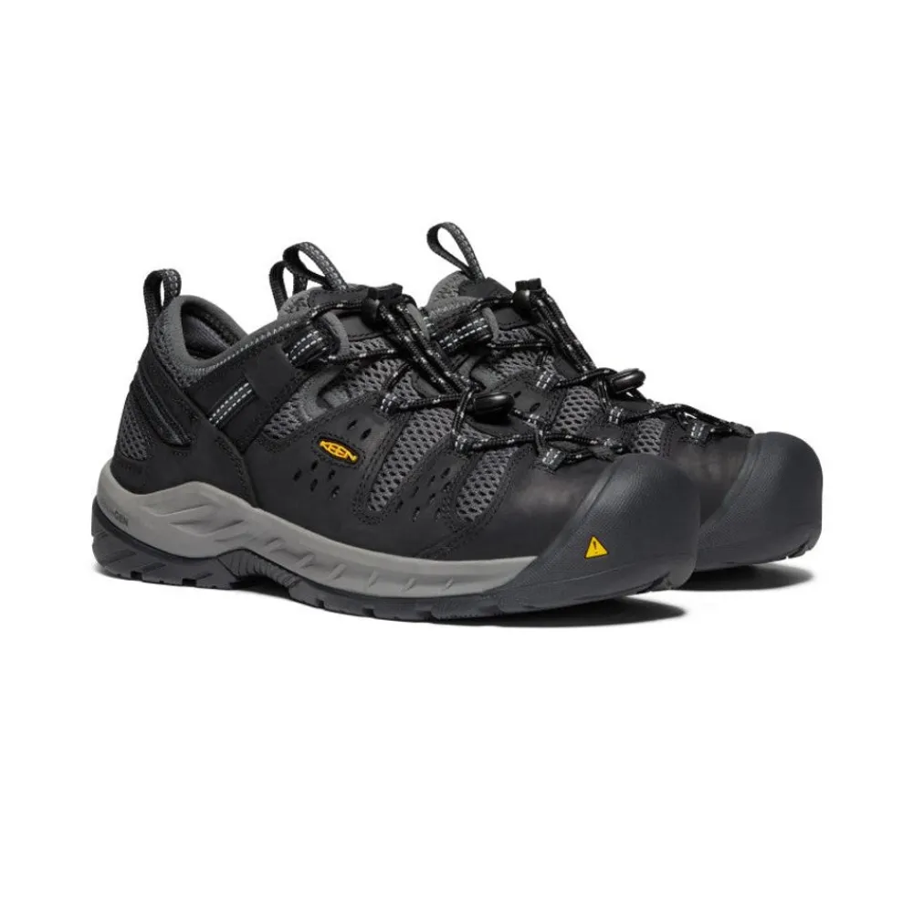 Sale Men'S Atlanta Cool Ii (Steel Toe) | Black/Dark Shadow Men Work Boots & Shoes