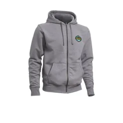 Sale Men'S Badge Hoodie | Medium Gray Heather Men Accessories