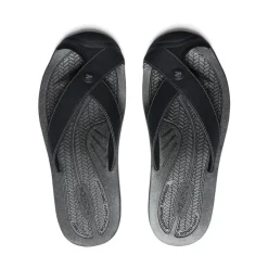 Clearance Men'S Barbados Flip-Flop | Black/Steel Grey Men Slip-Ons