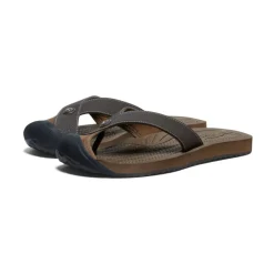 Clearance Men'S Barbados Flip-Flop | Java/Dark Earth Men Slip-Ons